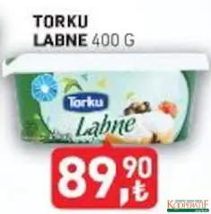 TORKU LABNE 400 G fiyat ve kampanya bilgisi